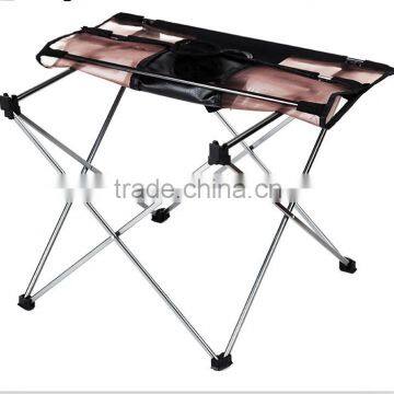 Folding Camping Picnic Table With Cup Holders photo-3