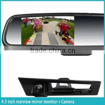 Promotional Sales for 4.3 Inch Interior Car Parking Sensor Rearview Monitor With 4 Replaceable Detectors photo-4