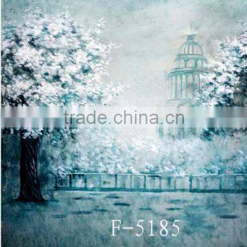 Muslin Scenery Background Hand Painted Backdrop