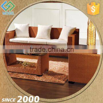 Factory Supply Wicker Furniture Outdoor French Style Sofa Set
