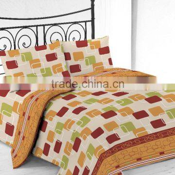 Microfiber Printed Bed Sheet Set Ready Made For Living Room