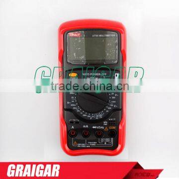 Standard Digital Multimeters UNI-T UT55 DC/AC Voltmeter Ammeter Ohmmeter Tester LCD Backlight Multimetro Ammeter Multitester