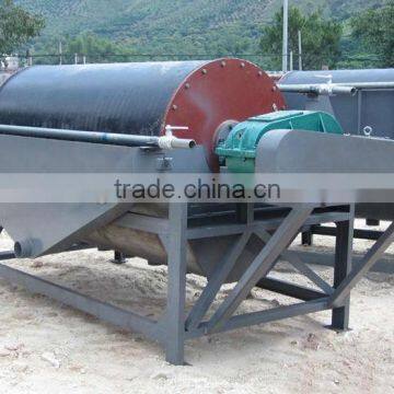 Wet type iron sand magnetic separator