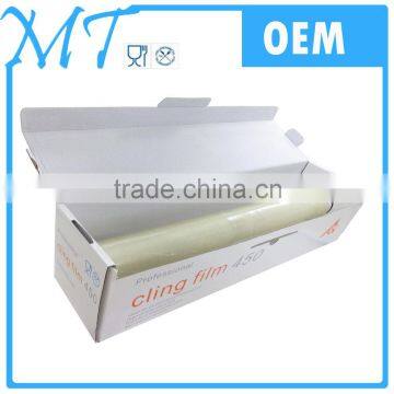 Plastic Wrap Pvc Cling Film Food Grade Packaging Film photo-3