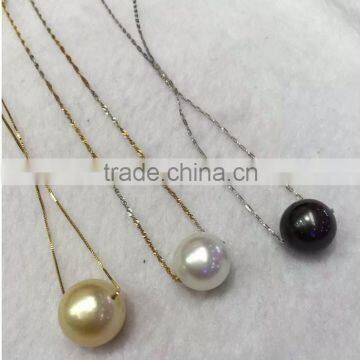 Elegant Golden South Sea Pearl Pendant With High Quality photo-2