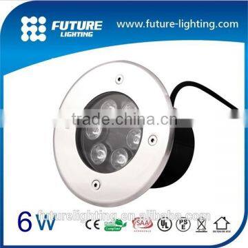 Outdoor stage lighting 6W 12V 24V recessed , paving led inground light