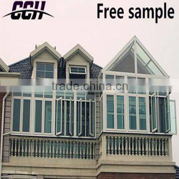 alibaba china market gardening aluminum profile prefabricated glass house for sale