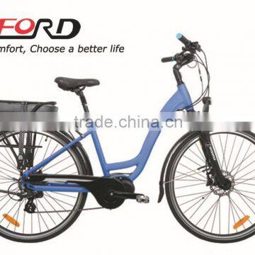 Battery pack mid motor electric bike