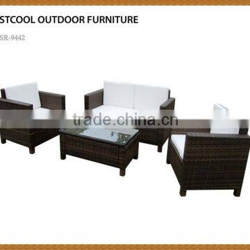 Furniture distributor choice porch rattan sofa set