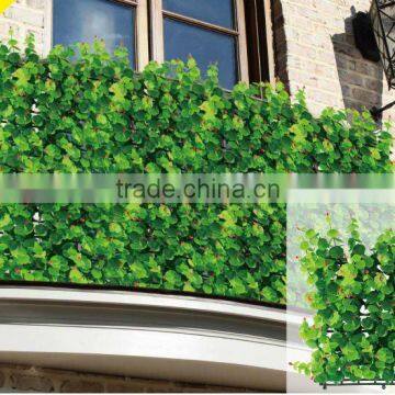 Special design artificial leaf fence for balcony