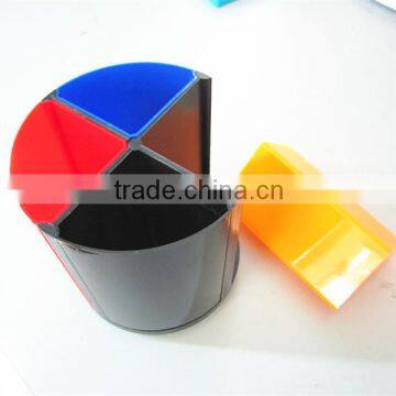 removable plastic pen holder pen container