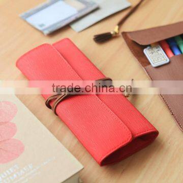 Products Imported From China Wholesale Clear Custom pu Pencil Case Makeup Bag Storage Bag Cosmetic Bag photo-3