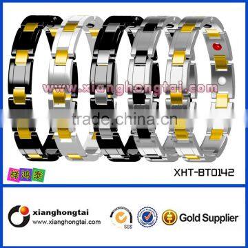 Newly Developed White Zirconia Ceramic Bracelet with 99.999% Germanium