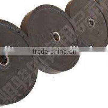 Color Rubber Barbells Plates