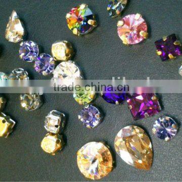 Square Fancy Stone With Claw U4470 photo-2