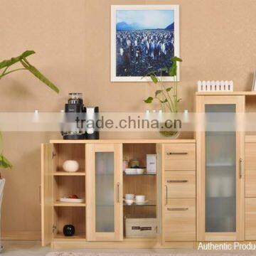 Dining room side table storage cabinet