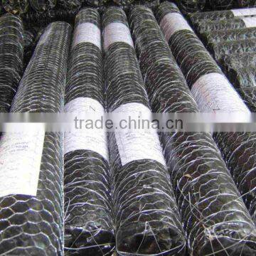 black vinyl coated chicken wire