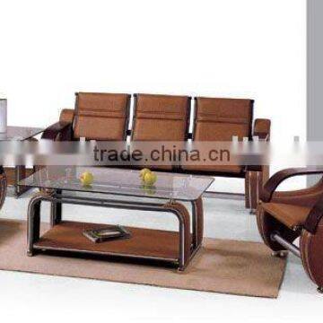 Modern design leather sofa