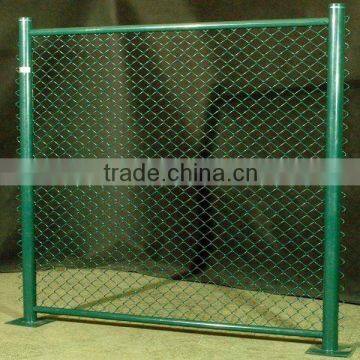 (Factory,PVC/PE,Galvanized) Chain Link Fence Panels