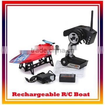 4CH 2.4G High Speed Racing RC Boat, RTR Rechargeable Remote Control R/C Boat