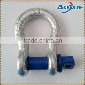 Marine parts steel bow shackle for sale