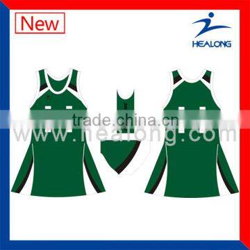 Latest sublimation netball dresses design