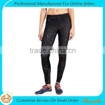 New Custom Hot Sexy Fashion Yoga Ladies Sublimation Printed fitness wear women's sport yoga pants