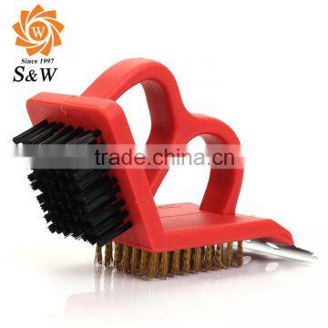 24 Hours Feedback ODM available stainless steel wire mesh cleaning brush