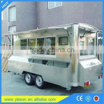 Best Quality YS-FV450 Mobile Food Trucks Food Caravan Catering Tailer