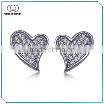 lead and nickel free earring heart