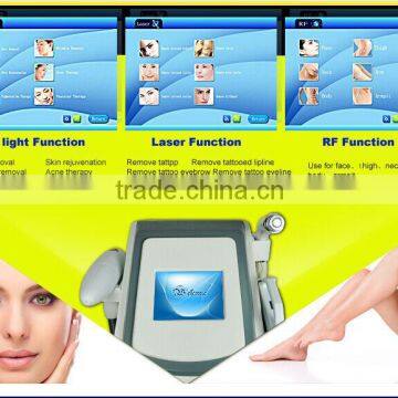 Apprvoal CE E-light Ipl rf nd Yag Laser Multifunction Machine With Hair Removal Skin Rejuvenation photo-3