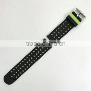 Double Color Men Women Sport Watchband Silicone Rubber Strap Watch Band For Samsung Gear S3 Replacement Watchbands photo-5