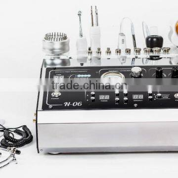 Multifunctional Beauty Machine: Ultrasonic + Mesotherapy + Dermabrasion + Photon + Microcurrent Therapy - Alvi Prague N-06 photo-2