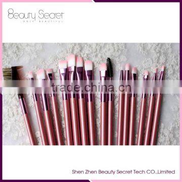 22PCS Rose Cosmetic Brushes Makeup Brush Set with wood handle