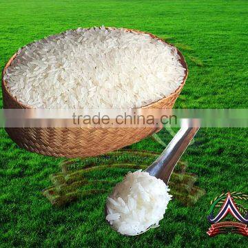 High quality premium grade thai jasmine rice 105 thai hom mali rice , factory rice suppliers in thailand