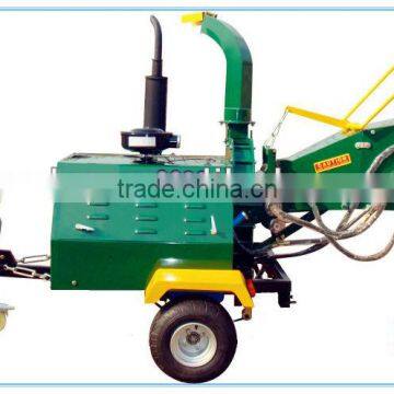 Mobile wood chipper, diesel engine wood chipper, CE approved