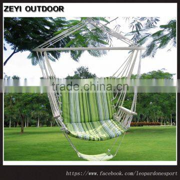 Green Color Swing Hammock Hanging Outdoor Chair Garden Yard Fishing