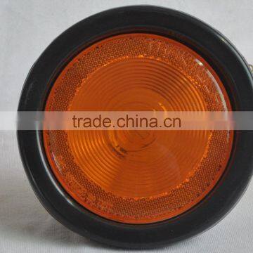 led truck light with plastic edge