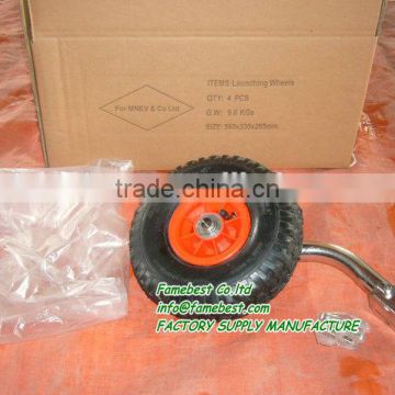 Inflatable Boat Transom Launching Wheel For Inflatable Dinghy