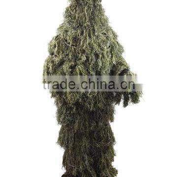 Hybrid Woodland Camouflage Ghillie Suit Light Weight