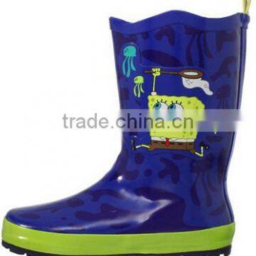 Little Boys' SpongeBob Rain rubber Boots