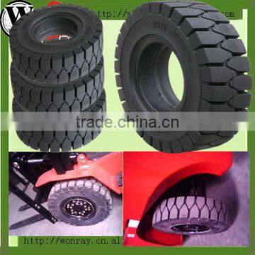 airless forklift tire 21x8-9 /forklift solid tire for material handling equipment