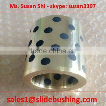 bronze with graphit size 12x16x15mm bush brass CuZn25Al6Fe3Mn3+Graphite Slide Bearing