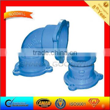 Ductile cast iron pipes and fittings