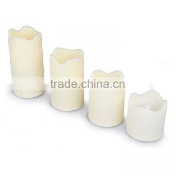 customized handmade panited led candle for sale