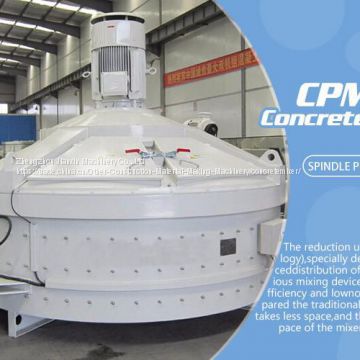 Professional Universal Mpc750L Low Cost Spiral Electric Vertical Planetary Shaft Concrete Mixer Machine For Sale