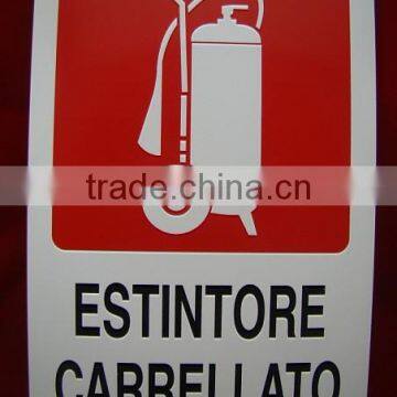 Advertising Fire Extinguisher Metal Sign photo-4