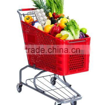 all types plastic shopping carts with outside handle