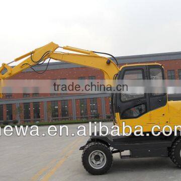 2016 Hot Sale NEW65 Mini Wheel Excavator photo-3