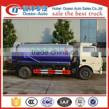 Dongfeng 4 Cubic Meters Sewage Suction Tanker Truck for Sale